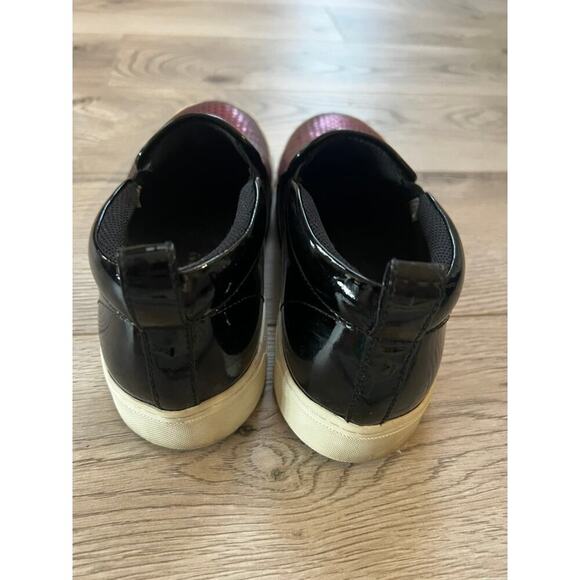 Flashy Glam red and black Marc by Marc Jacobs slip on shoes sz 6.5 stylish EU 37 - Picture 6 of 14